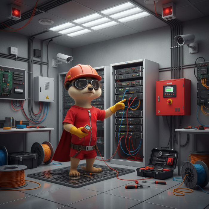 Монтаж и пусконаладочные работы Охранно-Пожарной Системы (ОПС)